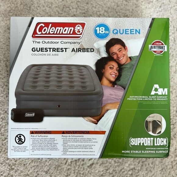 Coleman GuestRest Double-High Air Mattress, Pump Not Included, Queen - Picture 9 of 13
